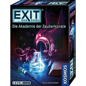 KOSMOS 683689 Exit - Il Gioco - L'Accademia delle Arti magiche, Livello: Principianti, Escape Room Game, Exit Game per 1-4 Giocatori dai 10 Anni, Un Gioco di società Unico