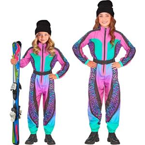 W WIDMANN MILANO Party Fashion - Costume da sci per bambini, tuta con cintura, per maschietti e femminucce, carnevale