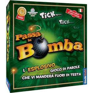 Giochi Uniti - Passa la Bomba, Gioco da Tavolo, 12+ Anni, 2+ Giocatori, Edizione Italiana, GU034/2