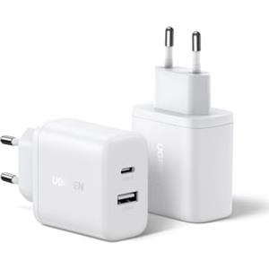 UGREEN Zapix 20W Caricatore USB C GaN 2Pack Caricabatteria Ricarica Rapida