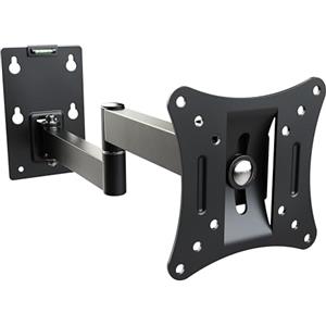 RICOO R02-11 Supporto TV da parete Staffa TV 13-34 pollici per 13 34 pollici girevole inclinabile fino a 20 kg max VESA 100x100