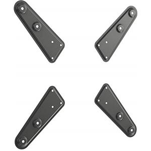 RICOO VA0100 Supporto TV da parete Staffa TV 32-55 pollici per 32 55 pollici orientabile inclinabile max VESA 400x400