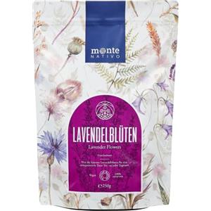Monte Nativo Lavanda essiccata Monte Nativo (250g) - Fiori di lavanda essiccati senza additivi - Infusi e tisane per la tazza di tè più deliziosa - Raccolte ed Essiccate Delicatamente
