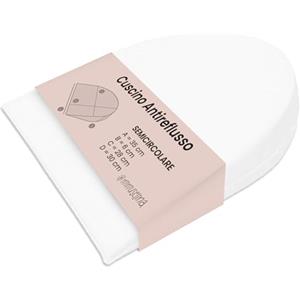 MIMUSELINA Cuscino Antireflusso | Cuscino a Cuneo per Letto per Ridurre Reflusso e Disagio Digestivo | Ergonomico, Impermeabile e Traspirante | Forma Semicircolare 35x28x6 cm
