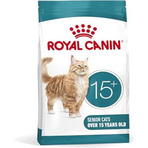 Royal CANIN AGEING 15+ | 4 kg | Cibo secco per gatti oltre i 15 anni | Formula con HealthyAge7 Complex | Contiene crocchette facili da masticare