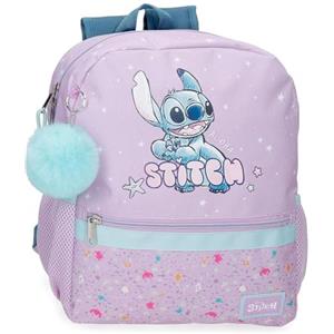 Disney Joumma Disney Lovely Stitch Zaino Scuola Viola 27 x 33 x 11 cm Poliestere 9,8 L