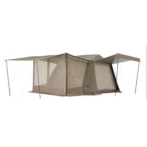 Naturehike Village 6.0 ㎡ Tenda familiare pop-up tenda da campeggio, tenda da campeggio per 4 persone, grande tunnel con colonna d'acqua 2000 mm