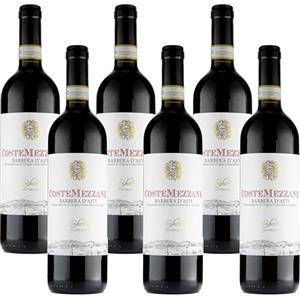 Tre Secoli Barbera d'Asti "Coste Mezzane" Docg - Cartone da 6 x 750 ML