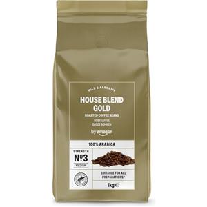 by Amazon House Blend Gold Chicchi di caffè 1kg 1 confezione