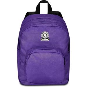 Invicta Zaino Doppio Scomparto Benin M Solid, Viola, Con Tasca Interna Attrezzata, Tasche laterali Porta Borraccia e Scomparto Porta Laptop, Scuola & Viaggio, Ragazzi
