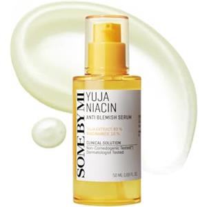 SOME BY MI Yuja Niacin Anti Blemish Serum - 50ml - Siero viso coreano con 10% di niacinamide e vitamina C - Riduce macchie scure, illumina la pelle - Cura coreana