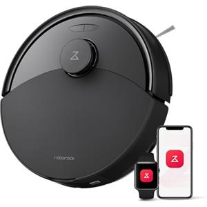 roborock Q10 X5 Robot Aspirapolvere, 10.000 Pa HyperForce, doppio sistema anti-groviglio, spazzola JawScrapers innovativa e spazzolone ad alta intensità, nero