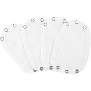 Aolso Extension per Il Corpo, 4pcs Prolunga Body Neonato, Utility Pannolino Prolunga, Unisex-Bimbi, Bianco