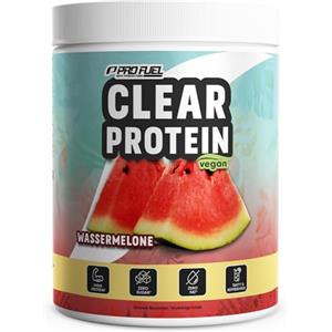 ProFuel Clear Protein Vegan 360 g di melone d'acqua, bevanda proteica incredibilmente gustosa e rinfrescante, proteina vegana Clear Whey Protein/Iso Clear alternativa con idrolizzato proteico dei piselli di