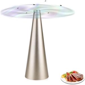 mizikuu Repellente per Mosche, Scaccia Mosche Elettrico Ventola Anti Insetti Portatile USB Ventilatore Repellente per Zanzare Ventilatore da Tavolo per Interno, Esterno, Picnic, Barbecue,