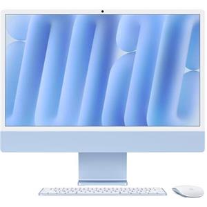 APPLE - iMac Display Retina 24' 4,5K Chip M4 CPU 10 core GPU 10 core Ram 16GB SSD 256GB Colore Blu
