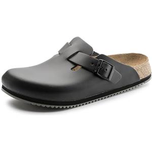 Birkenstock 551253 Arizona SFB black, Birko Flor sandalo Uomo, Black EU 43