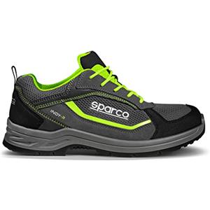 Sparco - Indy ESD S1PS SR FO LG - Scarpe Antinfortunistiche Uomo Donna - Scarpe da Lavoro Antiscivolo e Resistenti - Calzature di Sicurezza Adatte ad Ogni Condizione di Lavoro