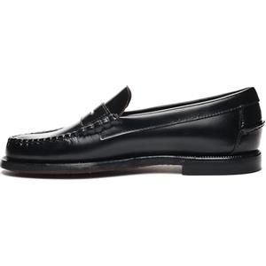 Sebago Classic Dan W Mocassini & Scarpe da Barca Donne Nero/Bianco Mocassini
