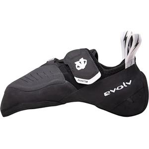 Evolv Scarpette da Arrampicata Phantom, Black-White, UK 7
