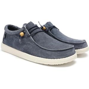 WALK IN PITAS | WP150 WALLABI Washed | Mocassini Uomo | Scarpe da Barca | Sportive Uomo | Sneakers Casual | Scarpa da Vela | Calzatura Senza Lacci | Scarpe Walkinpitas | Periscope 45