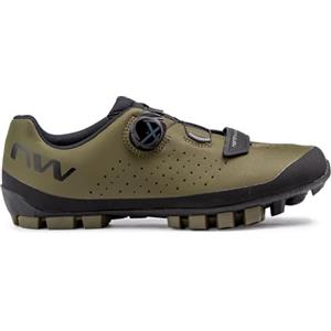 Northwave Hammer Plus - Scarpe da Ciclismo MTB Uomo | Scarpe Mountain Bike | Verde 45