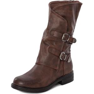 Toocool - Stivali Donna Biker Boots Fibbie Anfibi Motociclista Scarpe Casual G620