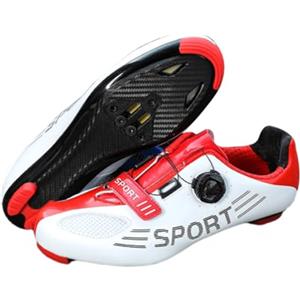 ENEN Scarpe MTB Uomo, Scarpe da Ciclismo Uomo, Classico Scarpe Spinning Donna, Scarpe MTB SPD, Scarpe Mountain Bike Compatibili con Pedali SPD 2 Bulloni con Tacchette, Scarpe Bici