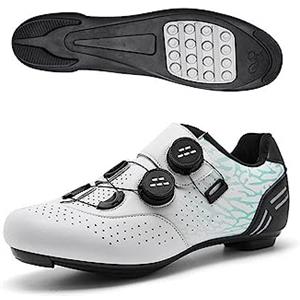 Hixingo Scarpe da Ciclismo Uomo Strada,Scarpe da Mountain Bike per Bici da Strada,Scarpe MTB Donna Road SPD Scarpe da Ciclismo da Bici Spin -2025