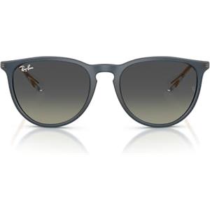 Ray-Ban Rb4171 Erika, Occhiali da sole misti, blu gomma/grigio sfumato, 54 mm