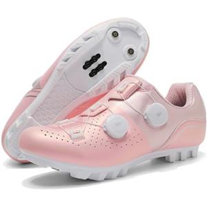 Hixingo Scarpe da Ciclismo MTB per Uomo Donna MTB Compatibili Pedali SPD Traspirante Unisex Scarpe Mountain Bike Ciclismo All'aperto per Bici, 37-47 EU