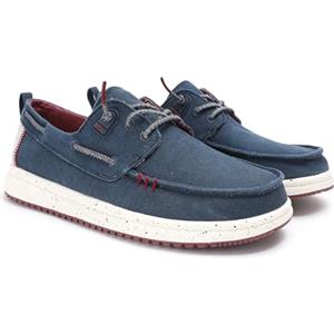 WALK IN PITAS | BYRON | Mocassini Uomo per l'Estate | Scarpe da Barca Estive | Sportive Uomo | Sneakers | Scarpe Walkinpitas | Marino 43