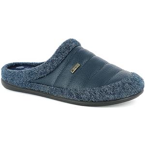 inblu Pantofole Uomo Piumino E Bordo Pile, Ciabatte con Plantare Estraibile, 40/46