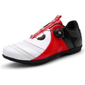 Treer 2024 Scarpe Ciclismo Unisex Scarpe MTB Uomo Donna, Traspiranti Scarpe da Equitazione Scarpe MTB Road Scarpe Ciclismo Strada Senza Blocco Scarpe da Ciclismo da Bici 36 EU - 47 EU