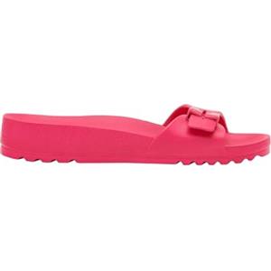 Scholl Bahia Ciabatta Donna Leggera e Flessibile, Plantare Anatomico Bioprint con Effetto Sabbia Antiscivolo, Fibbia Regolabile, Asciugatura Rapida per Piscina, Spa e Palestra