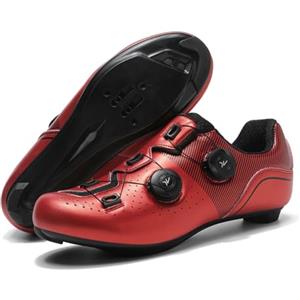 Hixingo Scarpe Ciclismo Strada Uomo, da Donna, Compatibili Pedali SPD SPD-SL Look Delta, Scarpe MTB Bike per Bici da Strada, Unisex Scarpes Ciclismo MTB Traspirante All'aperto per Bici 37-47 EU