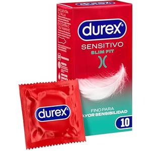 Durex Preservativi Sensitivi Morbidi per maggiore sensibilità, Taglia Piccola - 10 preservativi