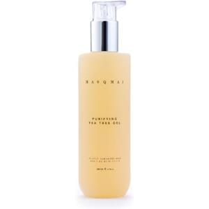 MASQMAI Purifying Tea Tree Gel detergente per il viso con olio dell'albero del tè, rimuove le impurità, 200 ml