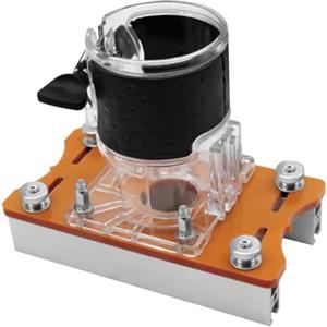 zolyet 2-in-1 Router per la lavorazione del legno Base robusta in lega di alluminio scanalatura Tenoning Tool multifunzionale compatto per mobili mobili compiti