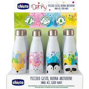 CHICCO (ARTSANA SpA) chicco drinky borraccia termica in acciaio inox 350ml