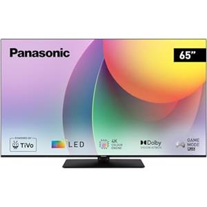 Panasonic TB-65W60AEZ, Serie W60 65 inch 4K Ultra HD LED Smart TV, 2024, TiVo, Colour Engine 4K, Dolby Vision e Atmos, Game Mode Plus, Per un' Esperienza Visiva Ottimale