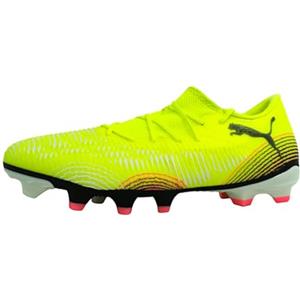 Puma Future 8 Match Low FG/AG - Scarpe da Calcio Unisex, Yellow Alert-Puma Black-Sun Struck,
