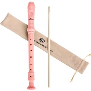 CONJURER Flauto dolce soprano strumento per bambini e studenti, diteggiatura tedesca, 8 fori, flauto soprano in ABS per principianti, con asta di pulizia e borsa, per bambini di età superiore ai 3