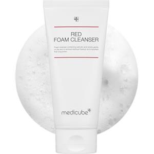 medicube Red Foam Cleanser 120 ml - Detergente schiumogeno profondo che rimuove impurità e controlla il sebo - Skincare coreana