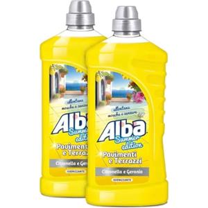 Generico Summer Edition Detersivo Liquido Pavimenti Citronella Geranio 2x1000ml