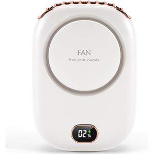 Tuidzljd Ventilatore Mini USB Dispositivo di Raffreddamento Ventilatore Ricaricabile da Viaggio Portatile Portatile Silenzioso Piccolo Ventilatore di Raffreddamento Elettrico Bianca