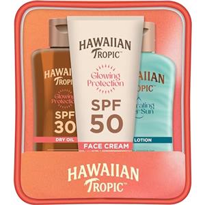 Hawaiian Tropic Trio - crema solare viso, olio e doposole 50ml, 60ml, 50ml
