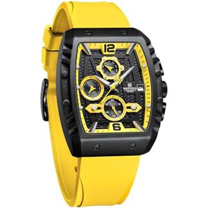 Naviforce Orologio al quarzo da uomo con indicazione automatica della data e della settimana, orologio da polso analogico