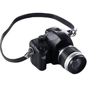 Generic Mini macchina fotografica per casa delle bambole, decorazione per casa delle bambole BJD, telecamera di simulazione, accessori fai da te per casa delle bambole (stile 2)