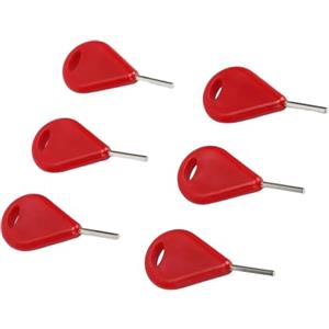 KACCDE 6Pcs Universali Tavola da Surf Pinna Esagonale Tavola da Surf Pinna per Tavola da Surf Tavola Wakeboard Longboards Enduring Hexagon